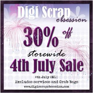 July 4th 30% off sale