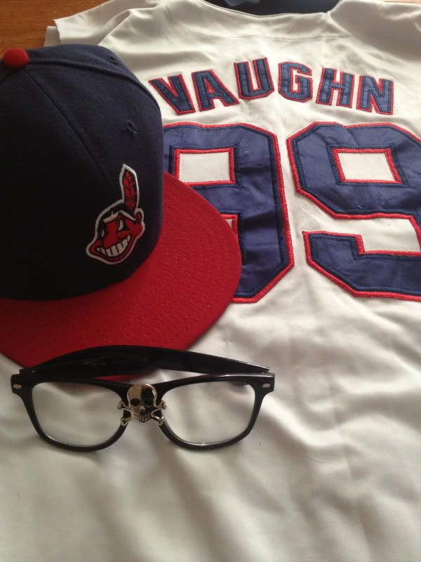 Ricky "THE WILD THING" Vaughn Halloween costume ..LEGIT
