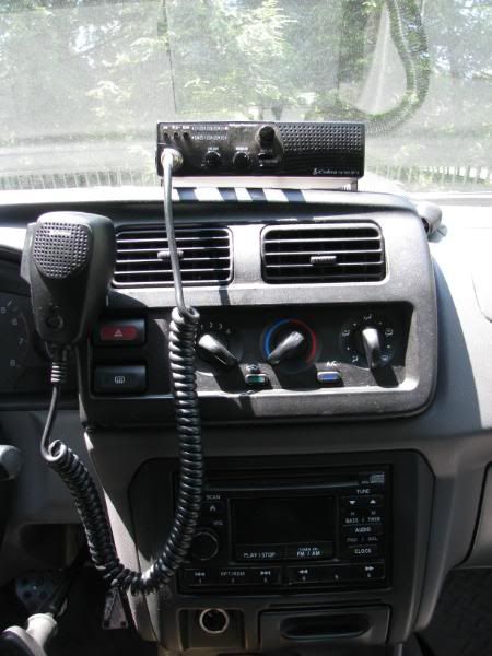 Nissan xterra cb radio install #6