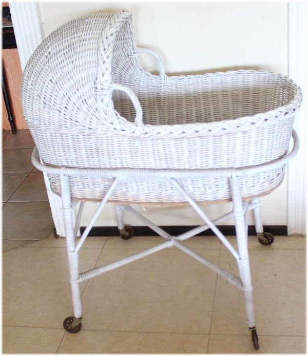 Other Cots & Baby white cane CRIB, for Real baby can be