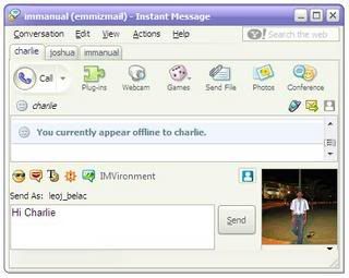 Tabs in Yahoo Messenger