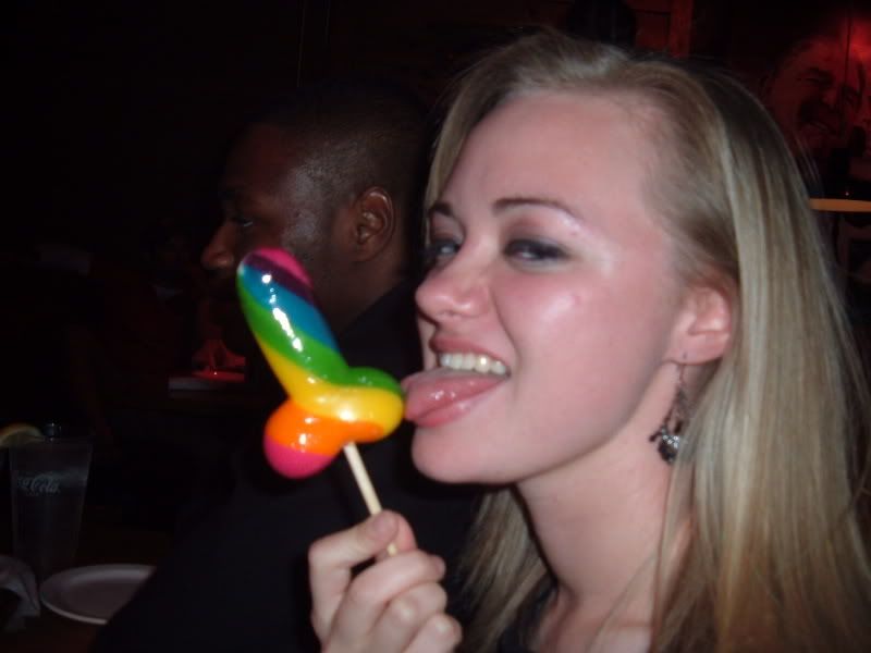 This is my date. Cheating on my with a lollypop. WHORE! Pictures, Images and Photos