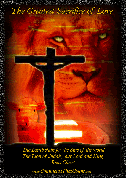 christian cross photo: cross the_greatest_sacrifice_of_love.gif