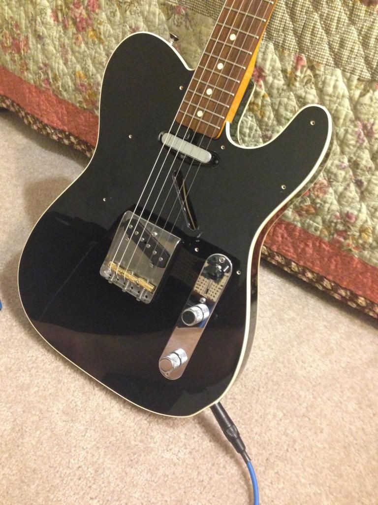 Where did this telecaster with no pickguard fad come from? The Gear Page