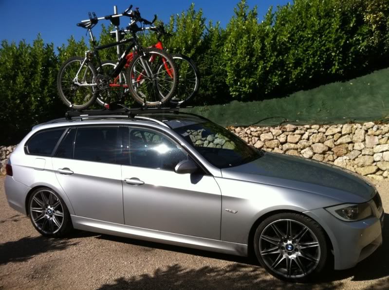 Bmw 5 series touring bicycle rack #6