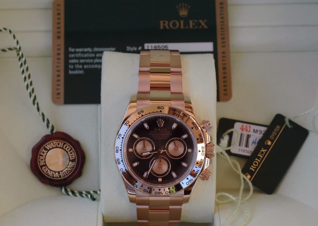 Rose Gold Daytona ( Ebay) - Rolex Forums - Rolex Watch Forum