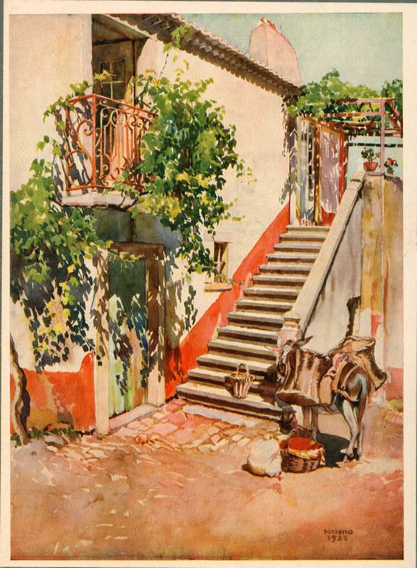 Casa Saloia em Colares-Helena Roque Gameiro 1927