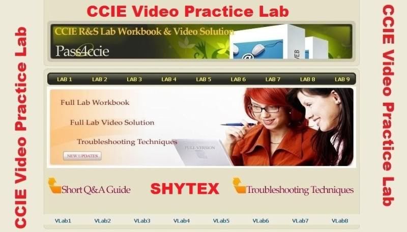 CCIE Video Practice Lab - CCIE Lab Setup