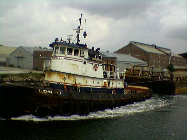 gravel barge