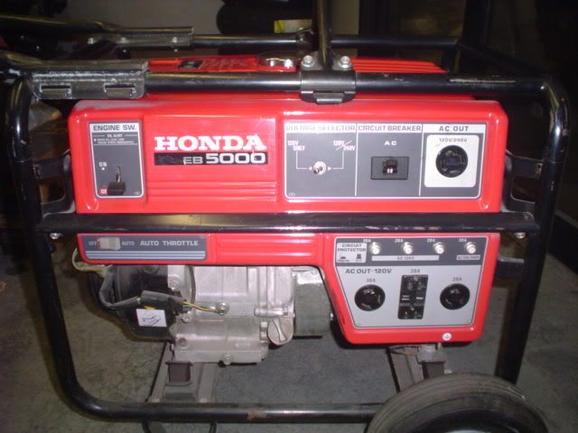 Honda eb5000x generator for sale