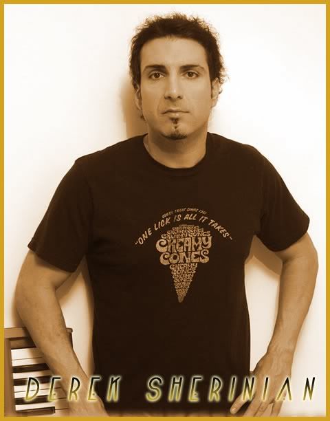 Derek Sherinian sepia