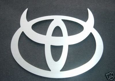 toyota badge devil horns #6