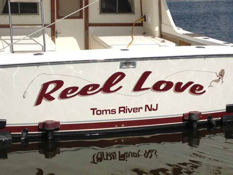  Decals - Custom Law Sticks, Boat Numbers, Boat Names, Fish and more