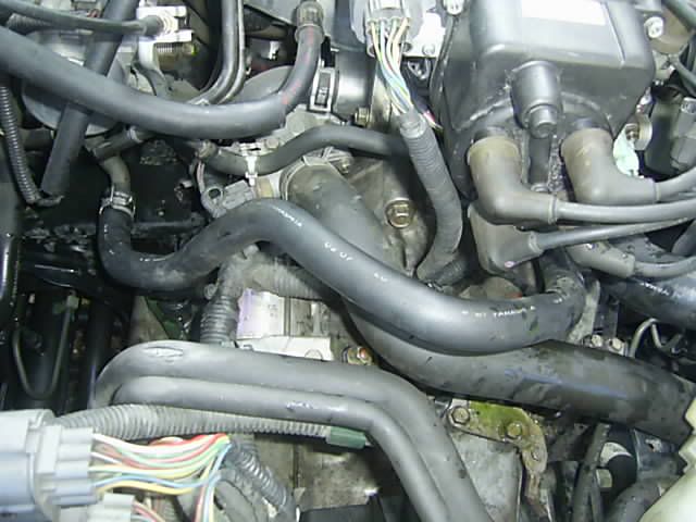 Honda prelude heater core hose #2
