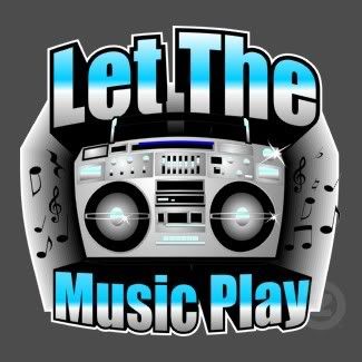 let the music play t shirt