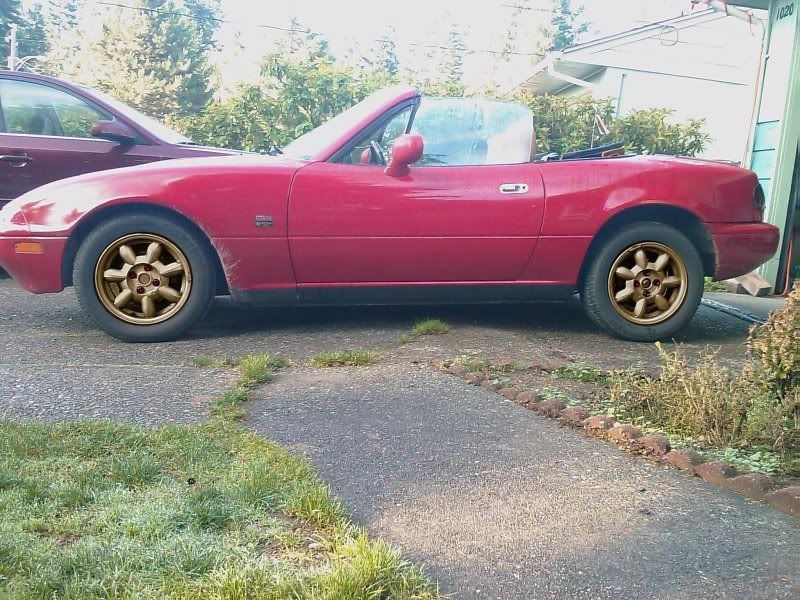 Black or Gold wheels? - MX-5 Miata Forum