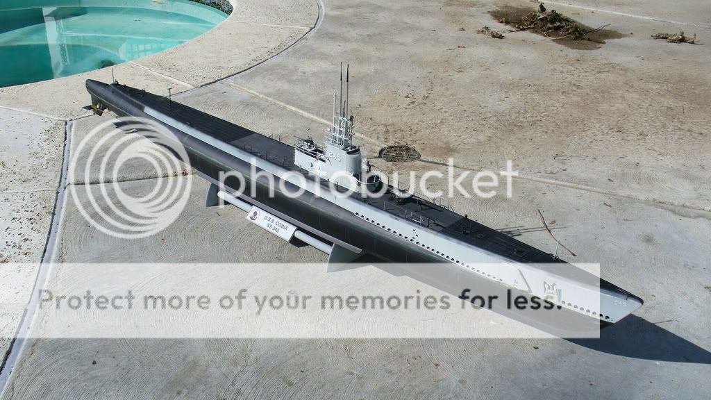 Revell Gato class submarine