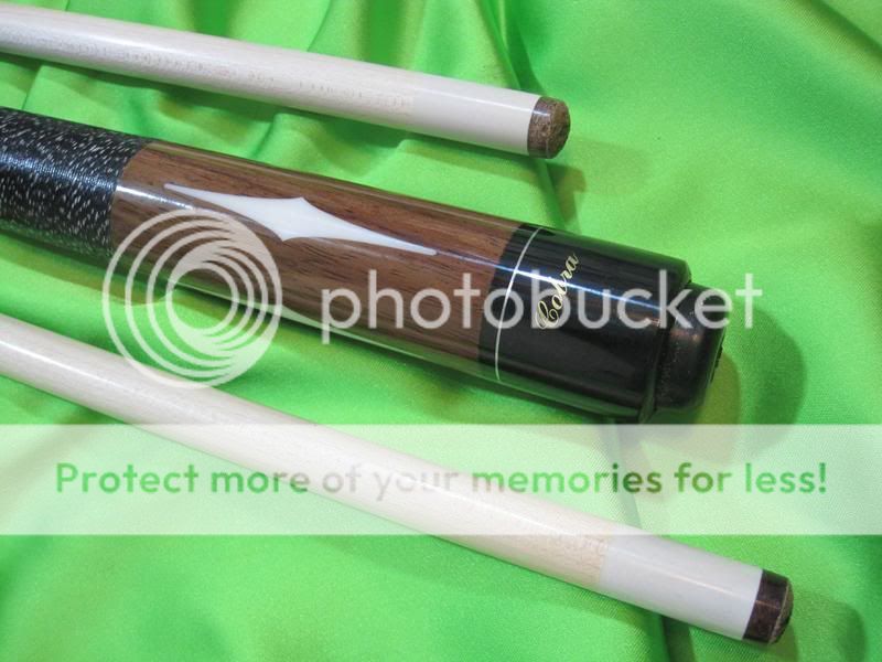   COBRA 13 321 Custom Billiard Pool Cue Stick FREE EXTRA SHAFT  