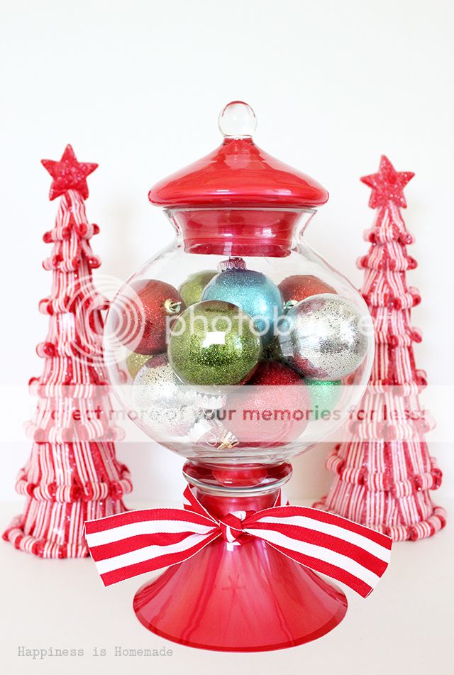 christmas gumball machine ornament display