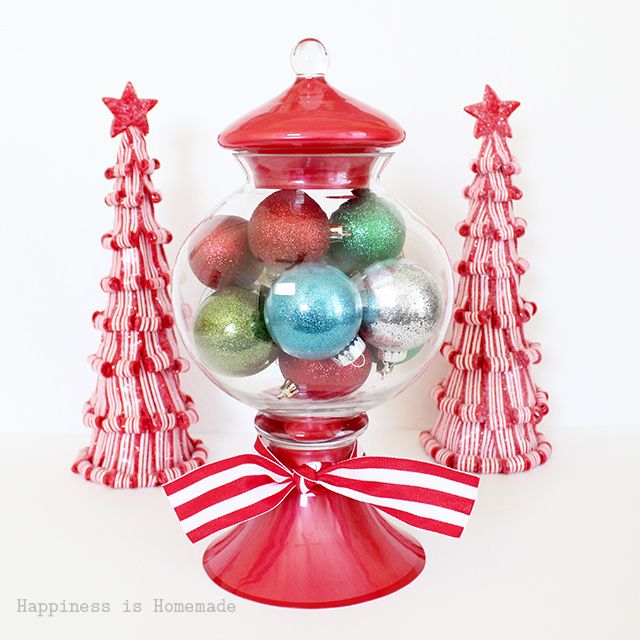 cute diy winter display gumball machine