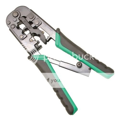 New Pros Kit 300 004 Modular Plug Crimp Tool RJ11 RJ45  